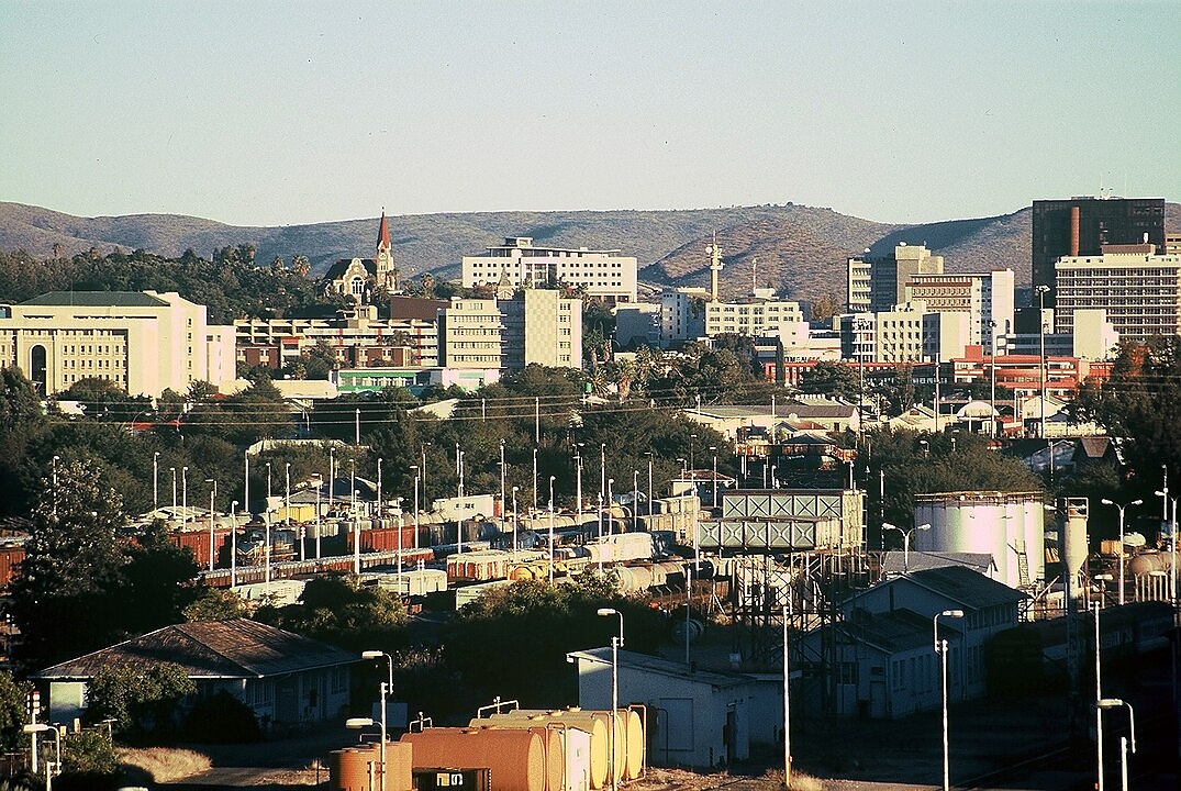 Виндхук (на африкаанс: Windhoek – „ветровит ъгъл“) е столица и най-големият град на Намибия.
