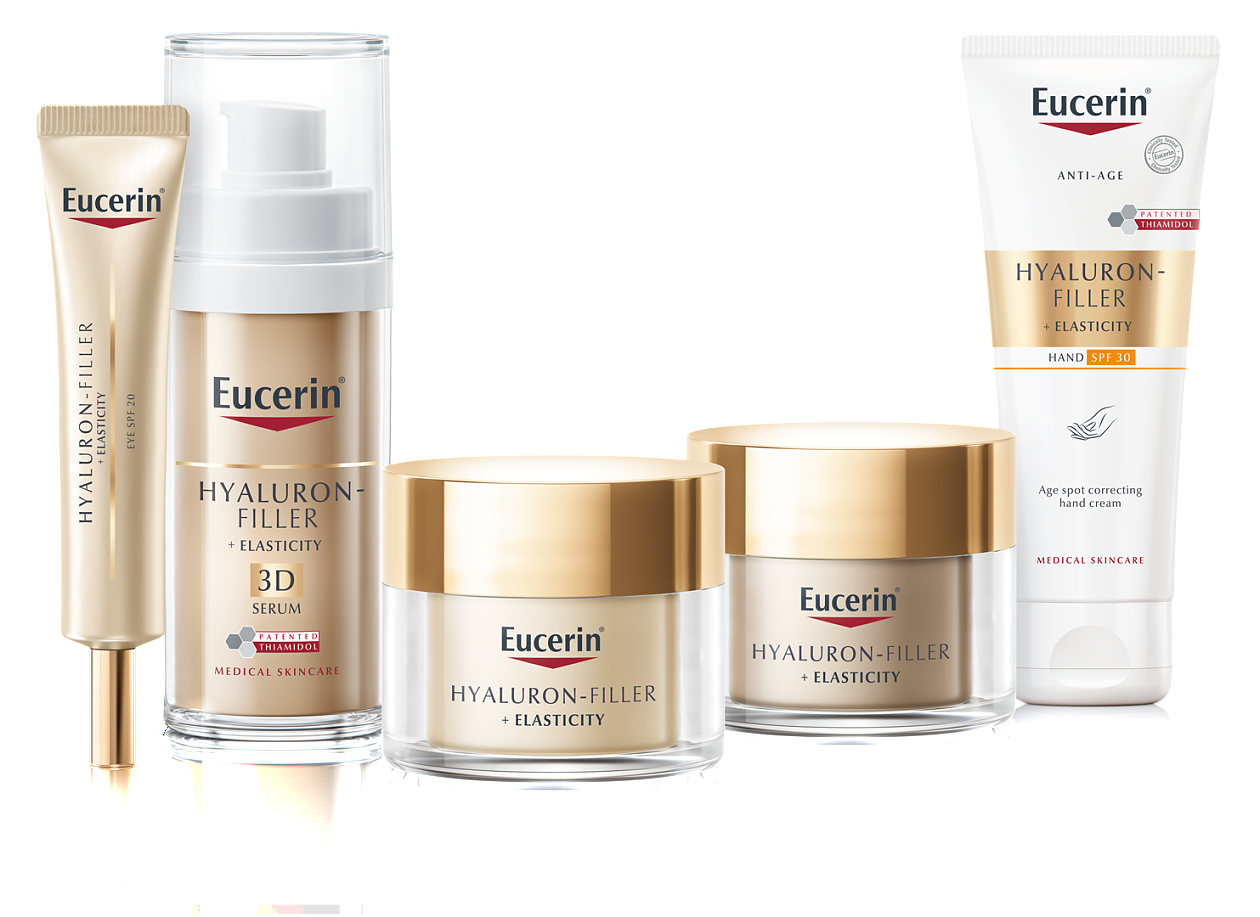 Eucerin с нова, усъвършенствана формула на Hyaluron-Filler + Elasticity