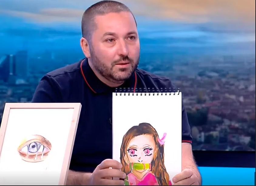 Последната рисунка на малката Сияна