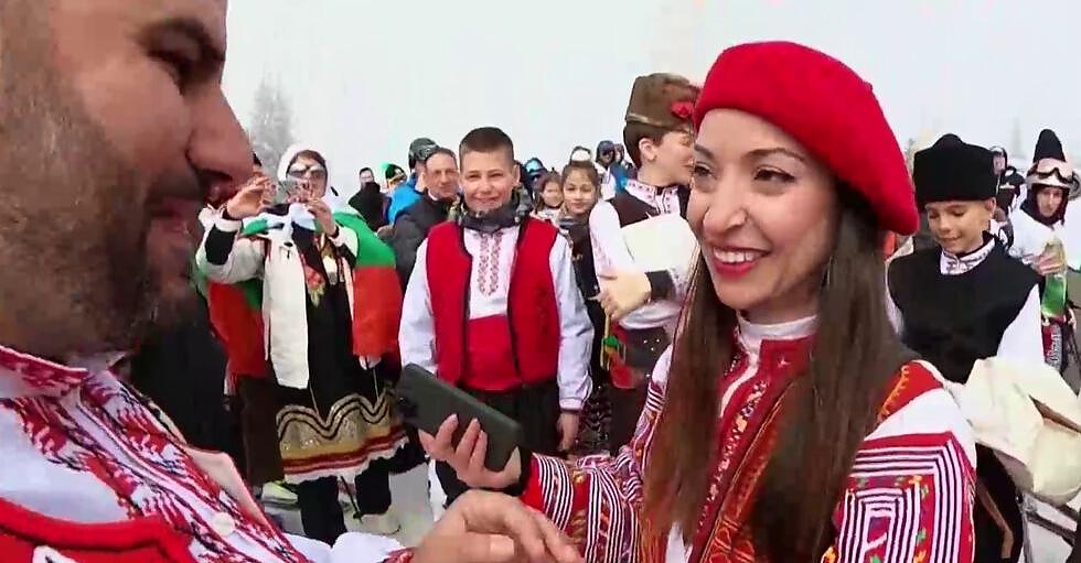 Двама от скиорите в носии в Пампорово се сгодиха на пистата