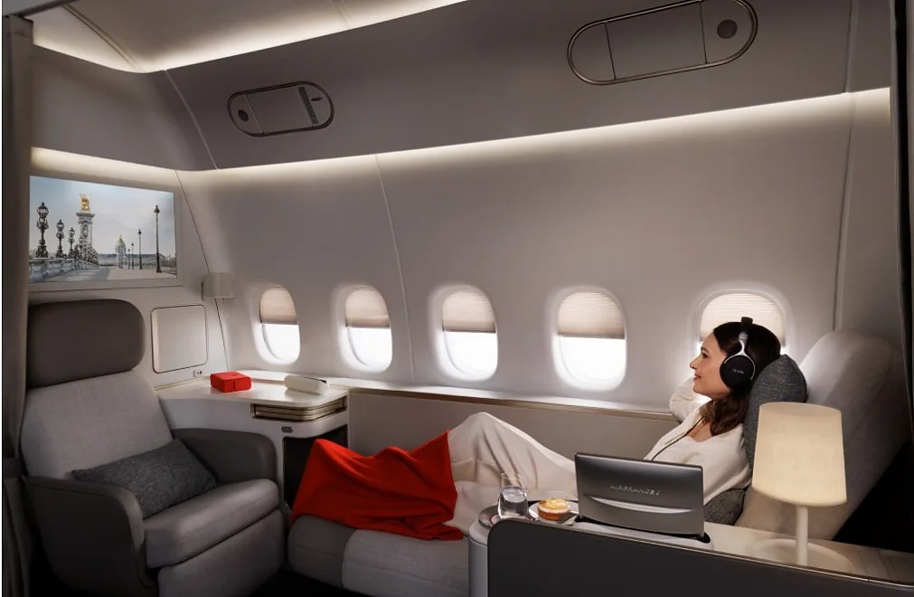 Луксозни апартаменти La Première на Air France