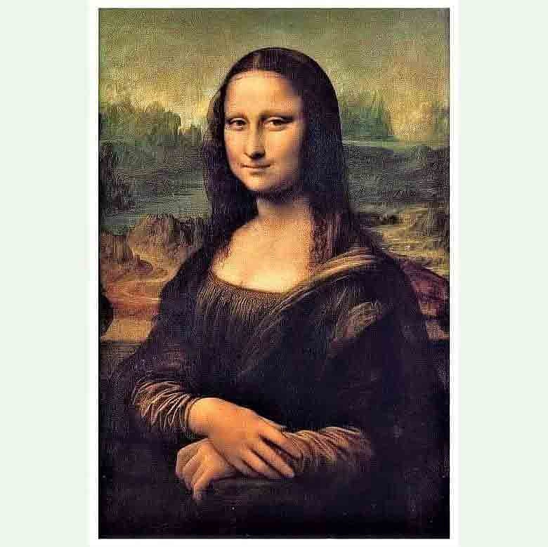 Мона Лиза на Леонардо да Винчи