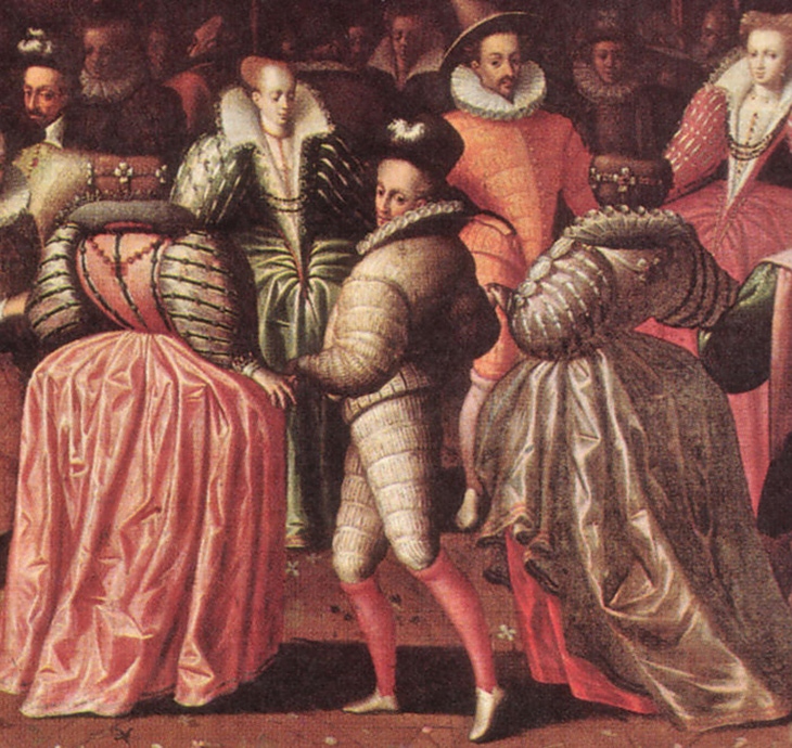 В сферата на облеклото през 16 век се появява фартингейлът.