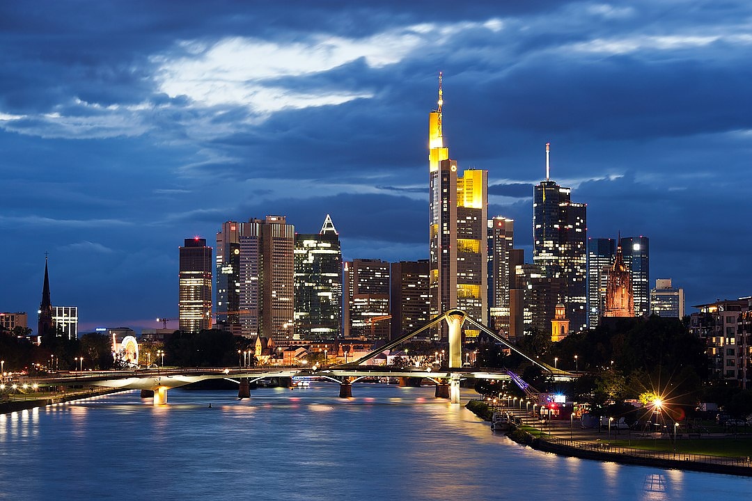 Германският град Франкфурт е определян за финансова столица на страната и еврозоната.