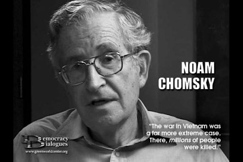 манипулиране чрез медии Чомски