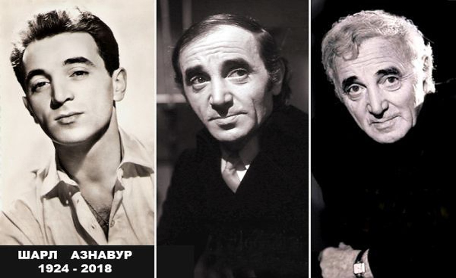Шарл Азнавур е роден на 22 май 1924 г. в Париж