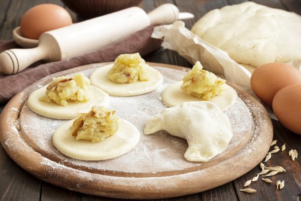 Вареники с картофи