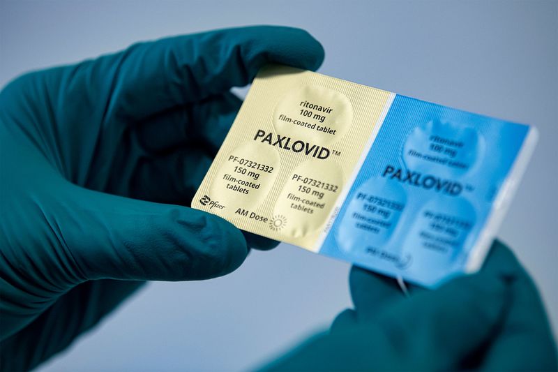 Pfizer’s antiviral Paxlovid.Photographer 