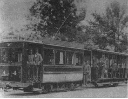 Първи трамвай София, Княжево, 1901 г.