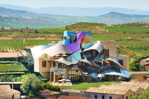 Най-красиви спа курорти в света, Vinothérapie SPA Caudalie Marqués de Riscal, Елсиего, Испания