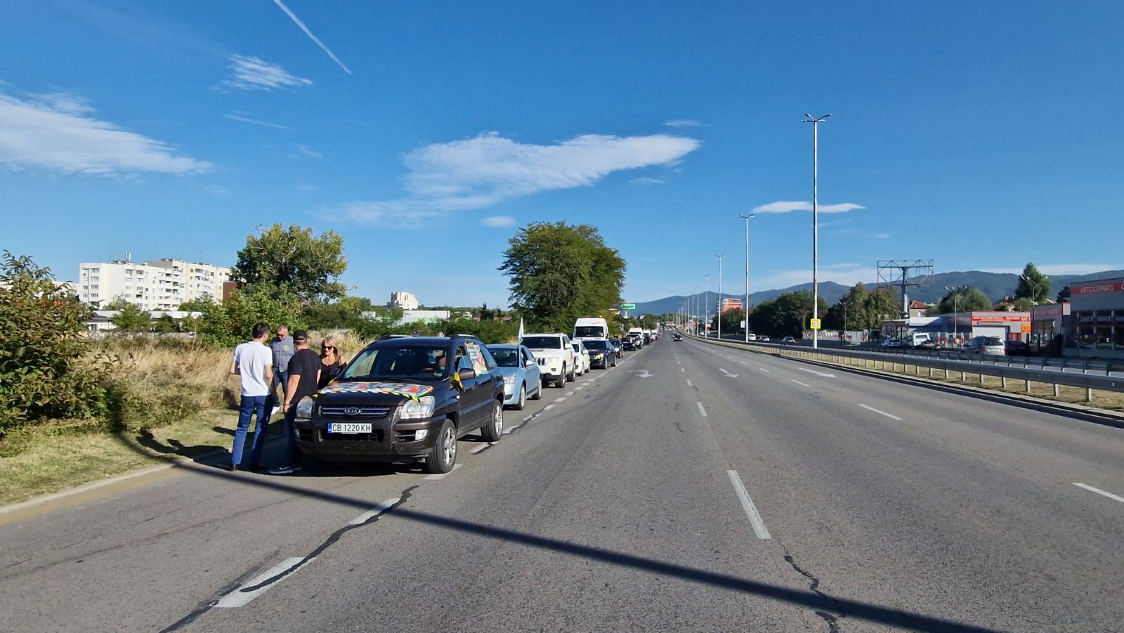 Изправи се България с протестно автошествие срещу високите цени на горивата